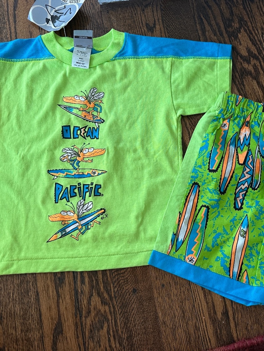 Vintage Ocean Pacific “surf dude” set